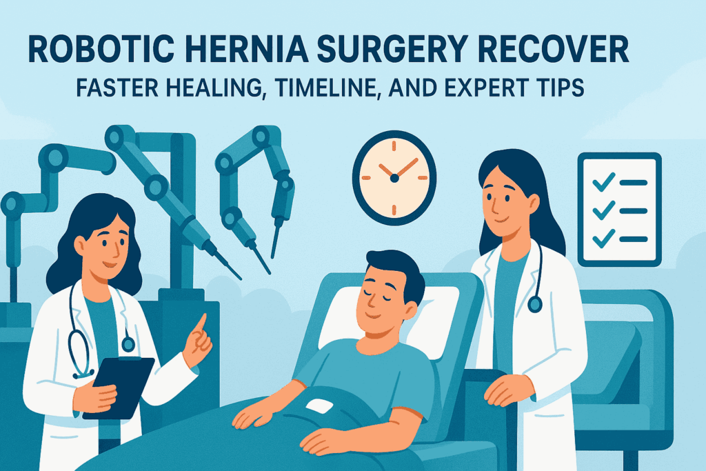 Robotic Hernia Surgery Recovery Faster Healing, Timeline, and Expert Tips